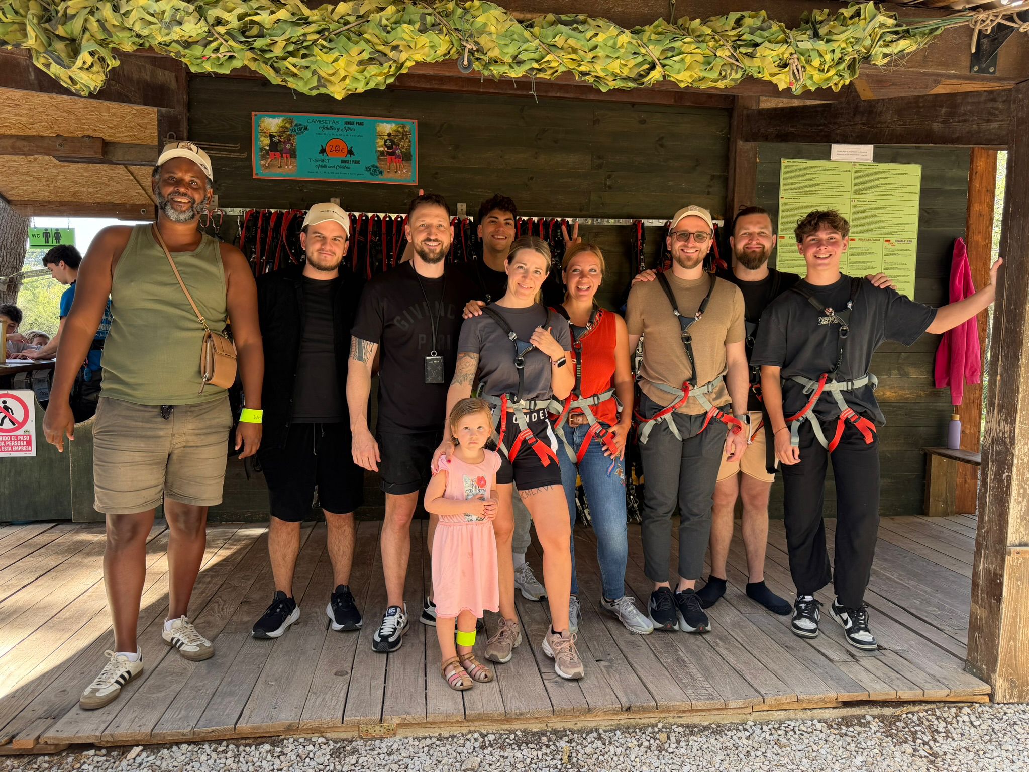 JustClose Team beim Team-Event